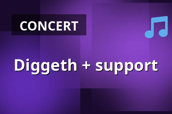 Diggeth + support — Poppodium Boerderij, Zoetermeer