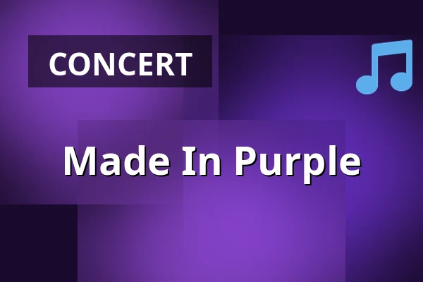Made In Purple — Poppodium Boerderij, Zoetermeer