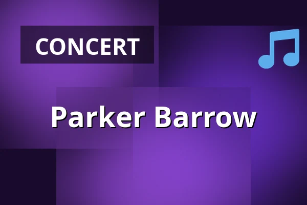 Parker Barrow — Poppodium De Bosuil, Weert