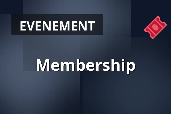 Membership — De Dependance, Rotterdam