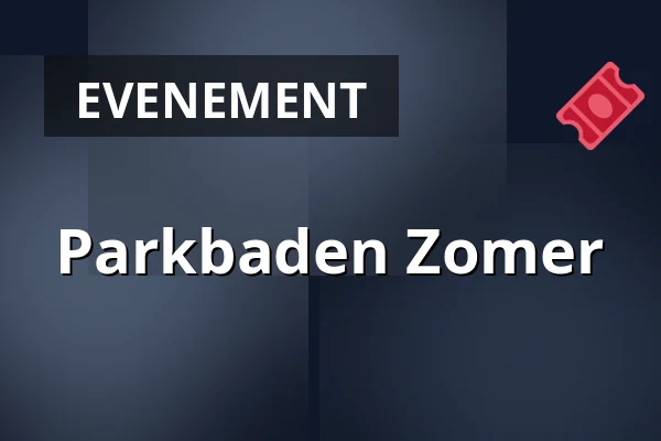 Parkbaden Zomer — Parkpaviljoen, Rotterdam