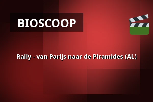 Rally - van Parijs naar de Piramides (AL) — Podium Islemunda, Rotterdam