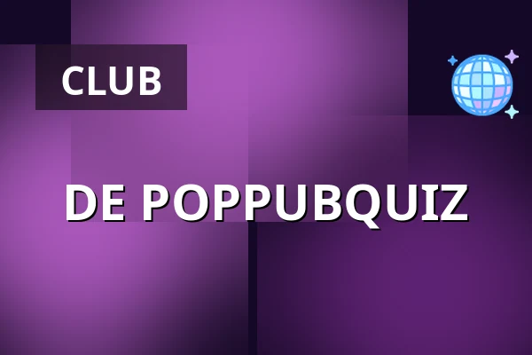 DE POPPUBQUIZ — NAR, Utrecht
