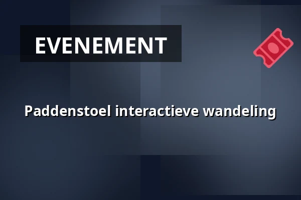 Paddenstoel interactieve wandeling — Herdenkingskruis Kesselseweg Helden, Helden