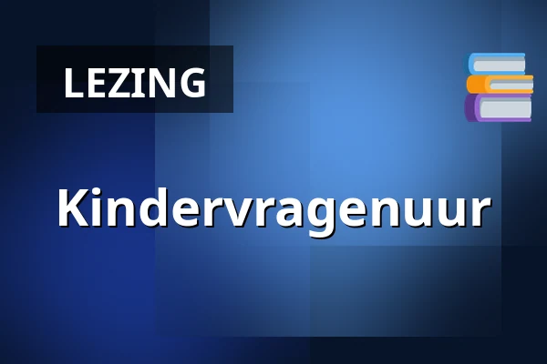 Kindervragenuur β Gemeentehuis, raadzaal, Bergschenhoek