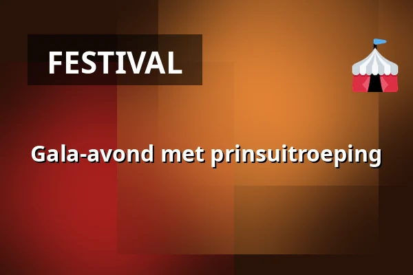 Gala-avond met prinsuitroeping — C.V.Nieuwdorp - Sporthal Merode, Stein
