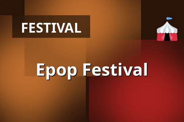 Epop Festival — Loeffpark, Epe