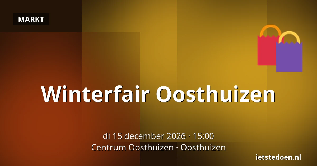Winterfair Oosthuizen — Centrum Oosthuizen, Oosthuizen