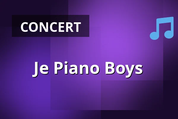 Je Piano Boys — Eindhoven