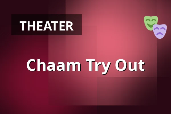 Chaam Try Out — VRC-Rijopleidingen, Utrecht