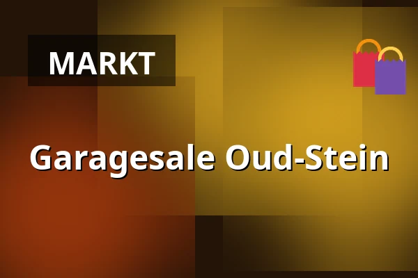 Garagesale Oud-Stein — Oud-Stein, Stein