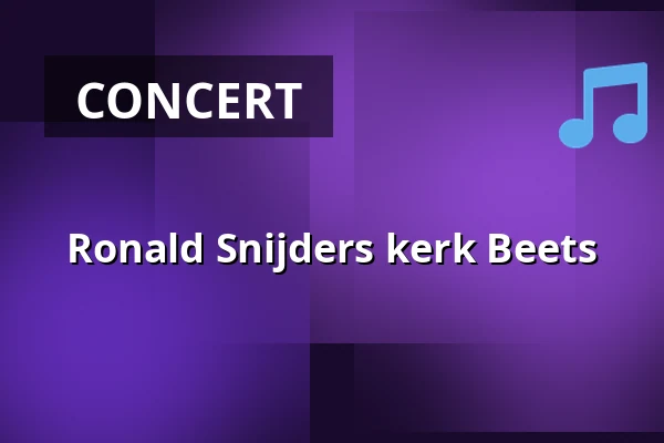 Ronald Snijders kerk Beets — Kerk Beets, Beets