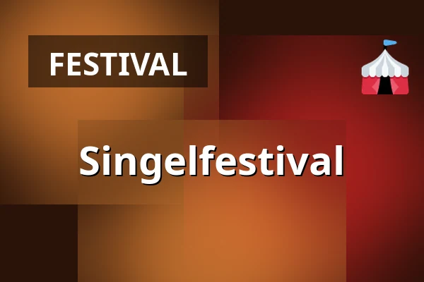 Singelfestival — Singelfestival, Edam