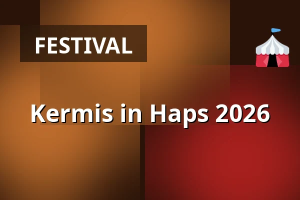 Kermis in Haps 2026 — Marijkeplein, Haps