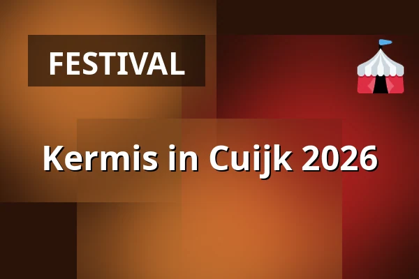 Kermis in Cuijk 2026 β Markt, Cuijk