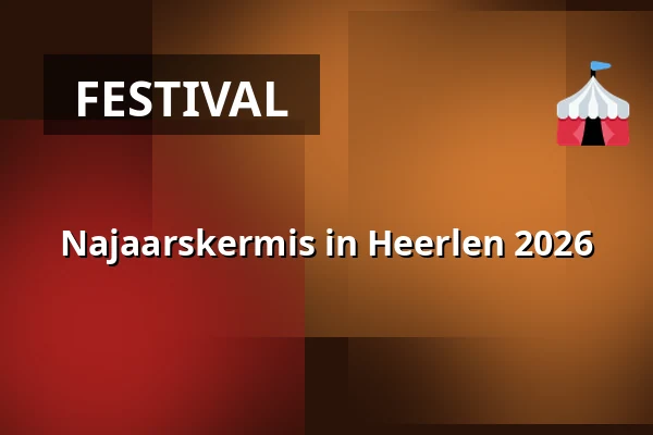 Najaarskermis in Heerlen 2026 — Bongerd, Pancratiusplein, Heerlen