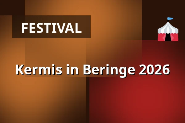 Kermis in Beringe 2026 β Kanaalstraat, Beringe