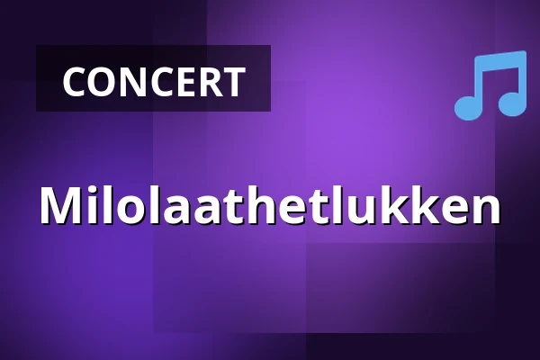 Milolaathetlukken — Paradiso, Amsterdam