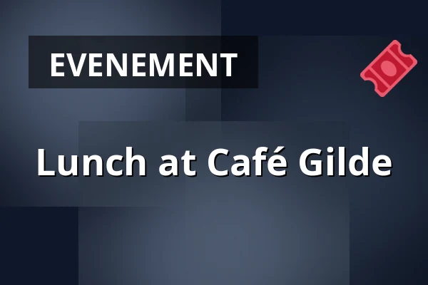 Lunch at Café Gilde — OT301, Amsterdam