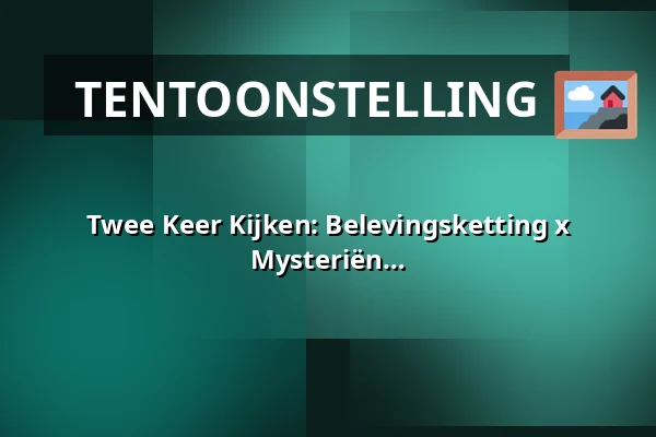 Twee Keer Kijken: Belevingsketting x Geraldo dos Santos - In het teken van 15 Mysteriën van de rozenkrans — Het Noordbrabants Museum, 's-Hertogenbosch