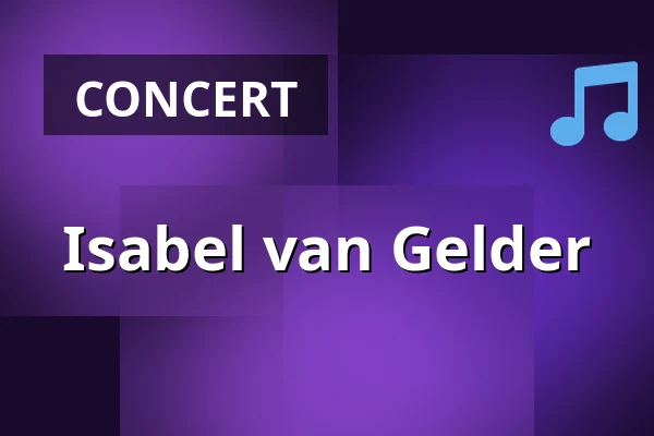 Isabel van Gelder — Paradiso, Amsterdam