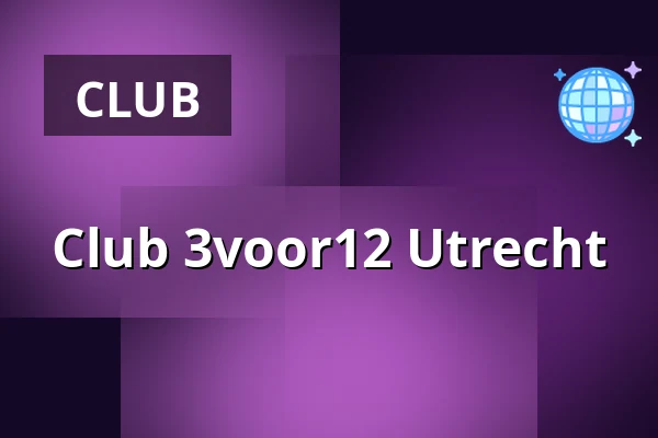 Club 3voor12 Utrecht — dB's, Utrecht