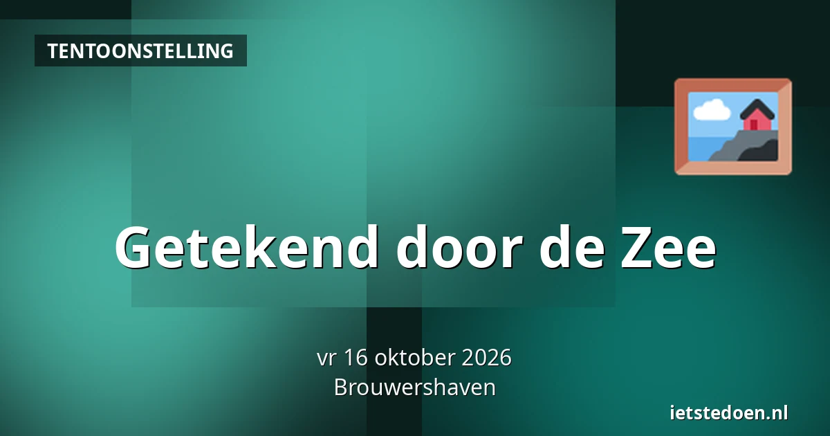 Getekend door de Zee — Kerplein 3, Brouwershaven