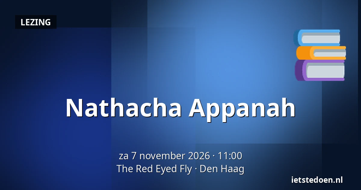 Nathacha Appanah — The Red Eyed Fly, Den Haag