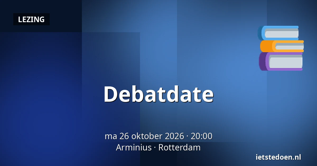 Debatdate — Arminius, Rotterdam