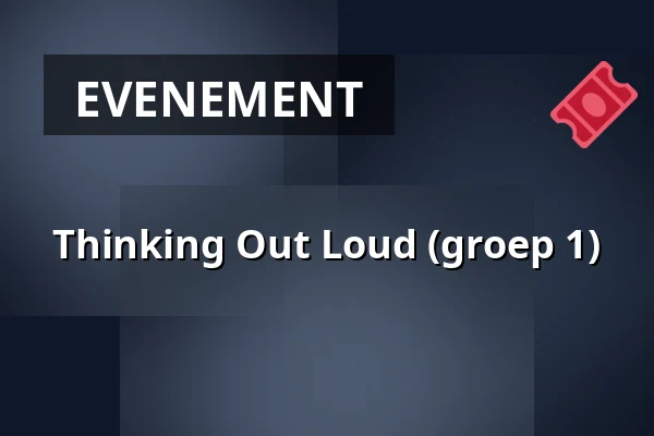 Thinking Out Loud (groep 1) — The Writer's Guide (to the Galaxy), Rotterdam