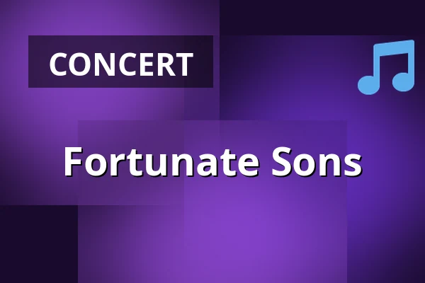 Fortunate Sons — Poppodium Iduna, Drachten