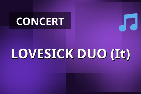 LOVESICK DUO (It) — dB's, Utrecht