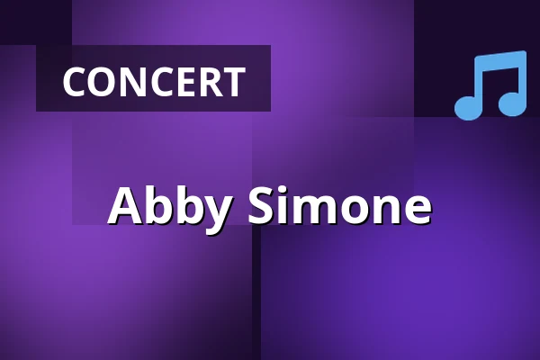 Abby Simone — Café Trouw, Haarlem