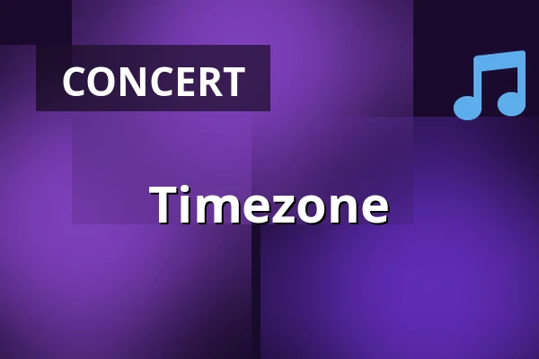 Timezone — Patronaat, Haarlem