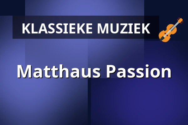 Matthaus Passion — Grote Kerk Zwolle, Zwolle