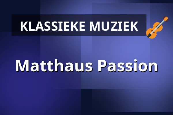 Matthaus Passion — Grote Kerk Elburg, Elburg