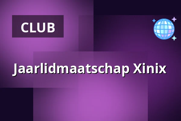 Jaarlidmaatschap Xinix — Xinix, Nieuwendijk