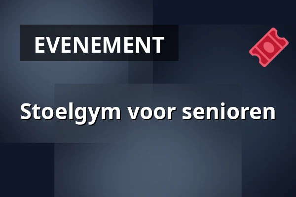 Stoelgym voor senioren — Bibliotheek Bladel, Bladel